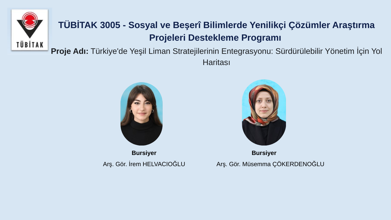 TÜBİTAK 3005 Project