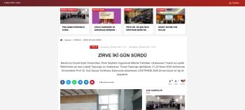“LOGITRADE 2025 Zirvesi” Yerel Basında
