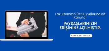 Fakülte Karar Takip Sistemimiz Devrede
