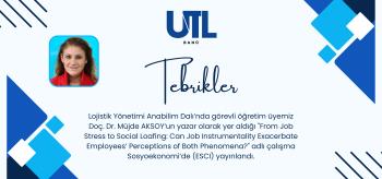 Success of Associate Professor Dr Müjde AKSOY, Lecturer in Logistics Management, USA