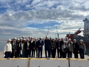 Lojistik Topluluğu'muz (LOTOP) Tarafından Eti Maden Limanı'na Teknik Gezi Düzenlendi