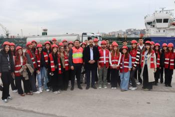 Lojistik Topluluğu'muz (LOTOP) Tarafından Çelebi Bandırma Limanı'na Teknik Gezi Düzenlendi