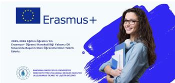 List of Candidates Who Passed the Foreign Language Proficiency Test for the 2025-2026 Academic Year Erasmus Student Mobility Program