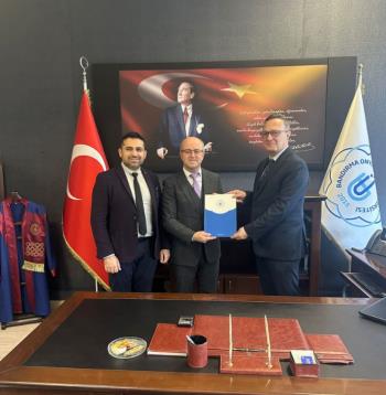 Gönen Ömer Seyfettin Fen Lisesi Müdürlüğü ve Gönen Anadolu Lisesi Müdürlüğü ile Bölümümüz arasında iş birliği protokolü imzalandı.