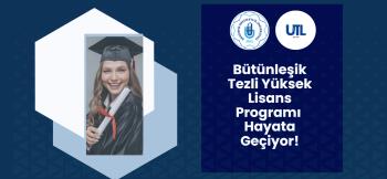 Bölümümüzde Bütünleşik Yüksek Lisans Programı Hayata Geçiyor