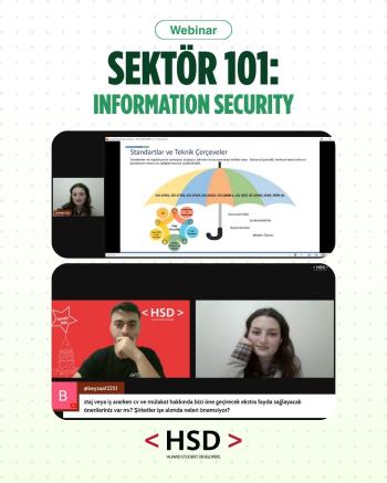 HSD Bandırma, "Sektör 101" Kapsamında "Bilgi Güvenliği" Konulu Webinar Düzenledi