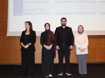 Bölümümüz Öğrencisi Emre TEPE, LojiDer Üniversite Eğitim Ödülleri’nde İkinci Oldu