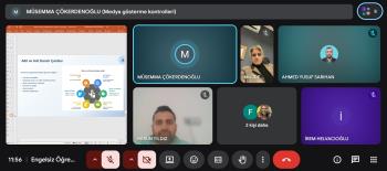 An online information presentation was given by the Department's Accessible Student Representative Council.