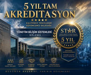BANÜ YBS, 5 YIL TAM AKREDİTASYON ALDI!