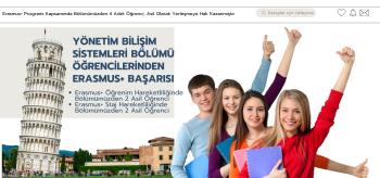 YÖNETİM BİLİŞİM SİSTEMLERİ BÖLÜMÜ ÖĞRENCİLERİNDEN ERASMUS+ BAŞARISI