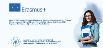 2026–2027 Akademik Yılı Erasmus+ Öğrenci Öğrenim ve Staj Hareketliliği Başvuru Sonuçları