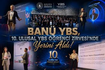 BANÜ YBS, 10. ULUSAL YBS ÖĞRENCİ ZİRVESİ’NDE YERİNİ ALDI