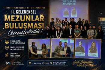 “Sektör Buluşmaları” Dersi Kapsamında II. Geleneksel Mezunlar Buluşması Gerçekleştirildi