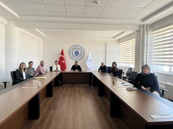 Bölümümüz Vize Öncesi Dönemi Değerlendiren Bir Toplantı Gerçekleştirdi