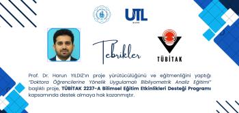 Bölümümüzden TÜBİTAK 2237-A Proje Başarısı